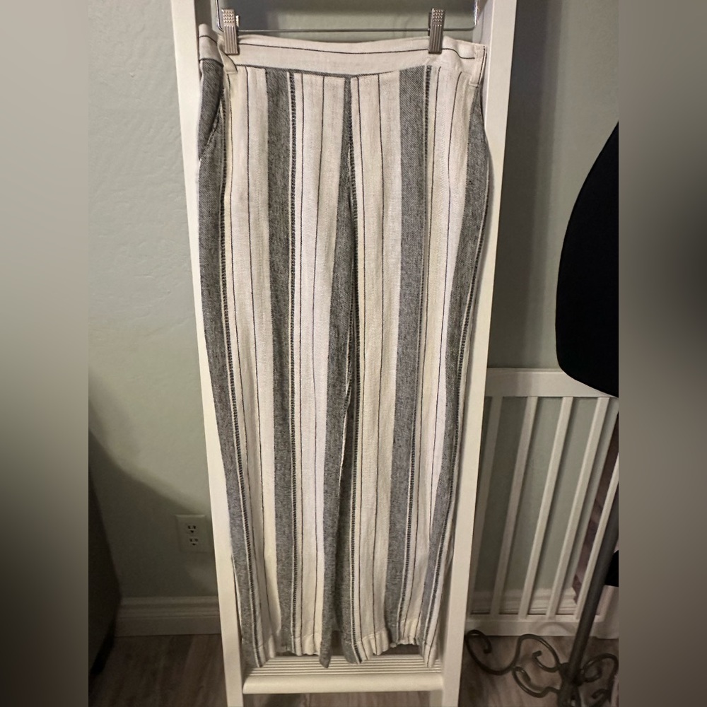 Maurice’s stripe linen pants